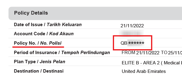 Example Policy No.
